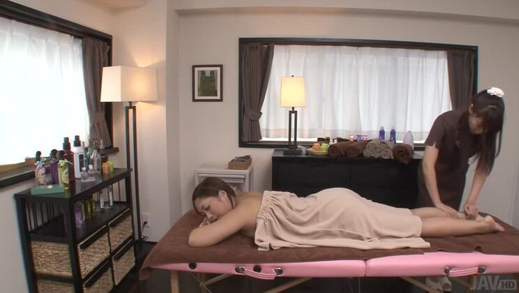 Yuna Harumoto in Hot Asian Lesbian Porn