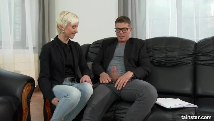 Cumshot from Tutoring Session