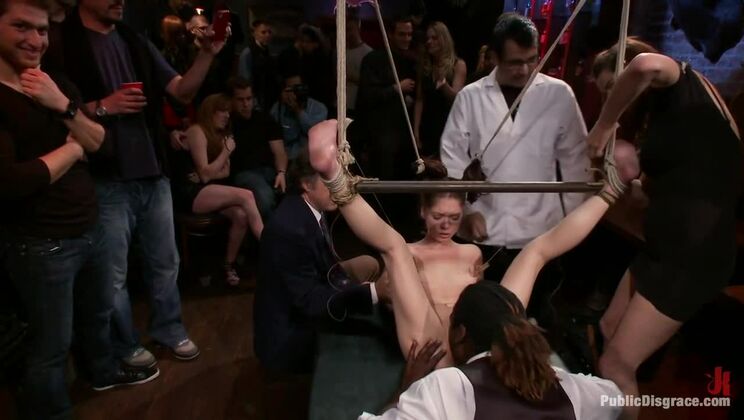 James Deen Dominates Jessi Palmer in Hardcore BDSM