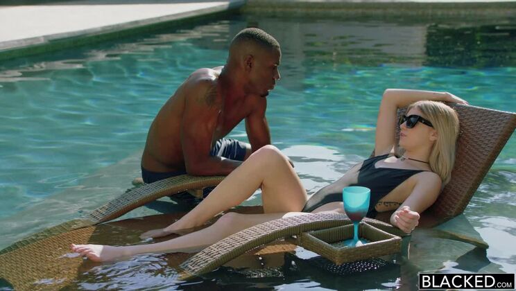 Blonde Gets Deepthroat from Brother's Friend