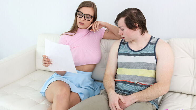 Glasses & Tattoos: Kenzie Love’s Blowjob Fantasy