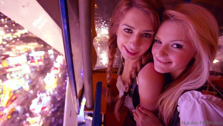 Joseline Kelly and Hope Harper's Outdoor Fuck