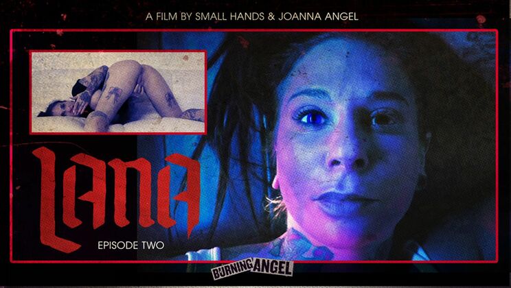 Tattooed Lana's Big Tits and Masturbation