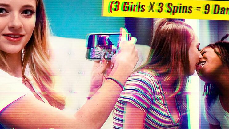 Ebony, Blonde, Lesbian Daredevils: 3 Girls, 9 Challenges