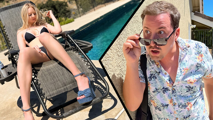 MILF Seduces Young Pool Boy