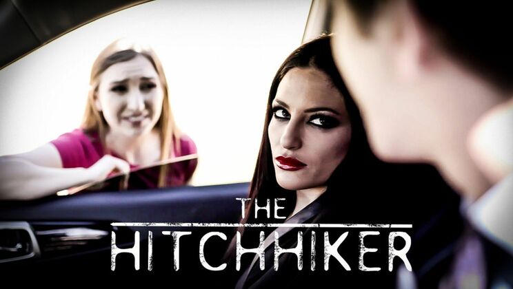 The Naughty Hitchhiker's Threesome Adventure