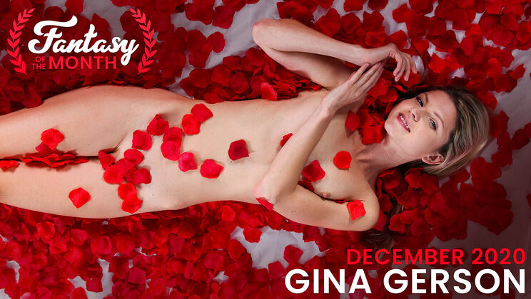 Blonde Bombshell Gina Gerson's December Fantasy