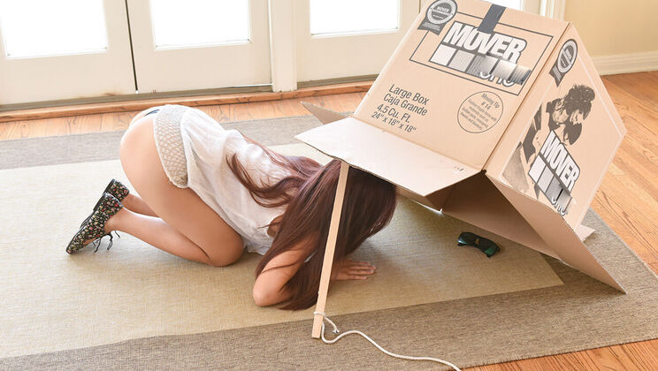 Young Petite Thief Caught Red Handed