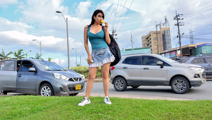 Hot and Wet, Young Latina Summer