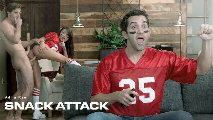 Adria Rae Licks Pussy Before Taking a Big Load