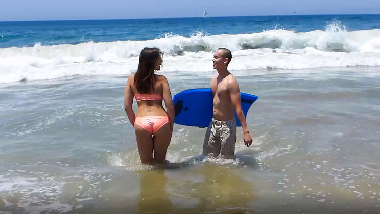 California Dreaming: James Bang Fucks Blair Williams on the Beach