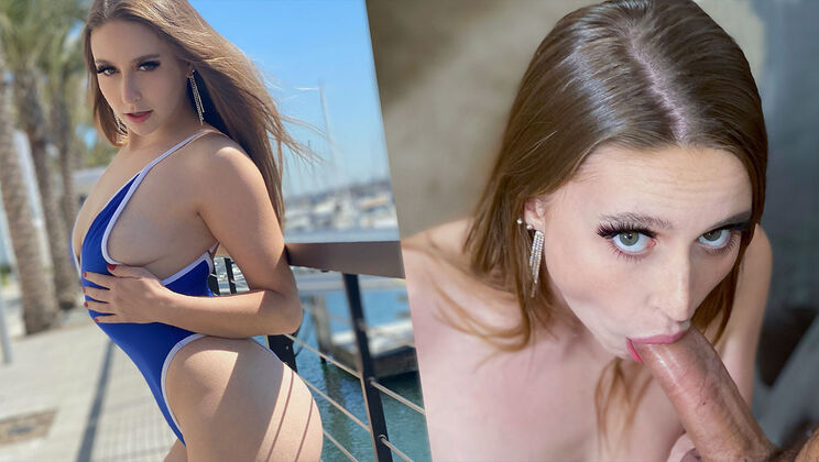 Laney Grey's Free Cock Sucking Video