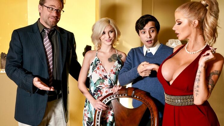 Foot Fetish Frenzy with Ricky, Kiara, and Joslyn