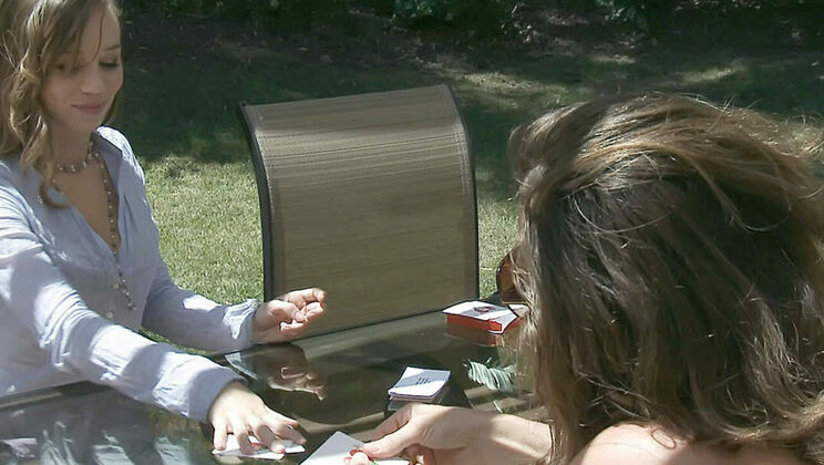 Outdoor Threesome Turns into Gangbang