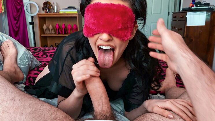 Blindfolded and Ready with Aubree