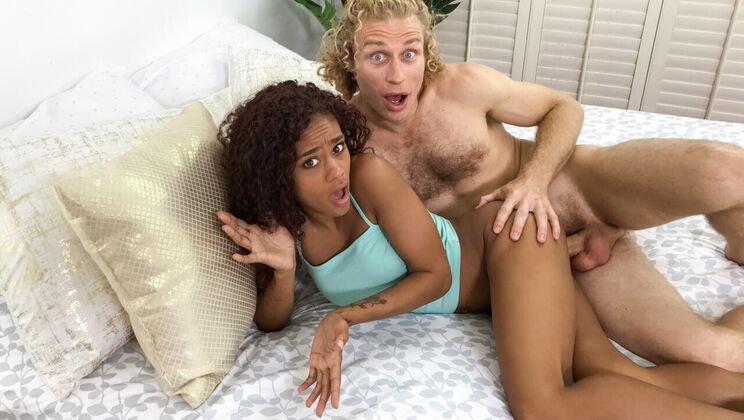 Ass Fingering with a Strap-On