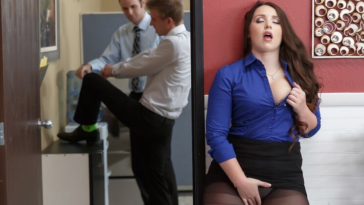 Blonde Boss Fucked Hard