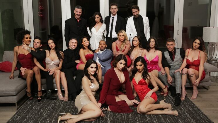 Valentine's Day Pussy Licking and Ass Licking Fest