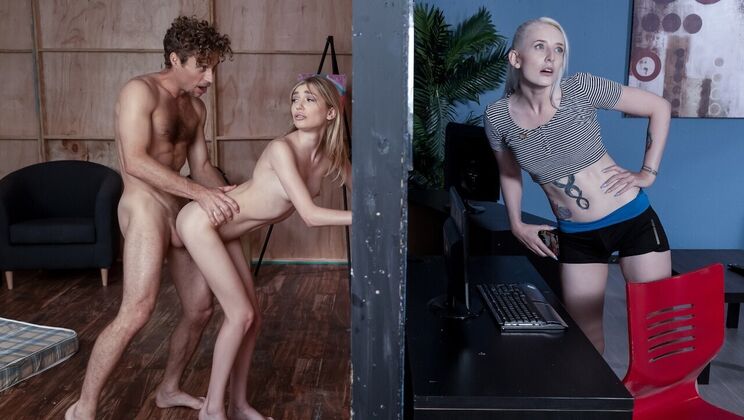 Blonde Bombshell Marykate Moss Gets Intimate with Michael Vegas