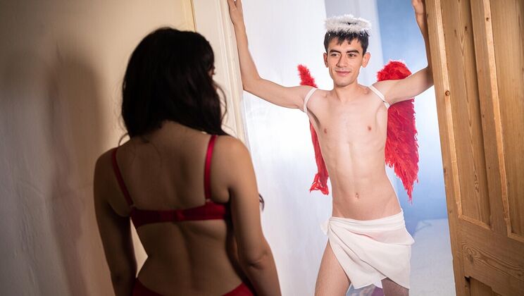 European Babe Gets Gagged and Face-Sitting