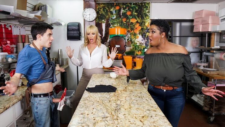 Amateur Barista Gets Fucked Hard