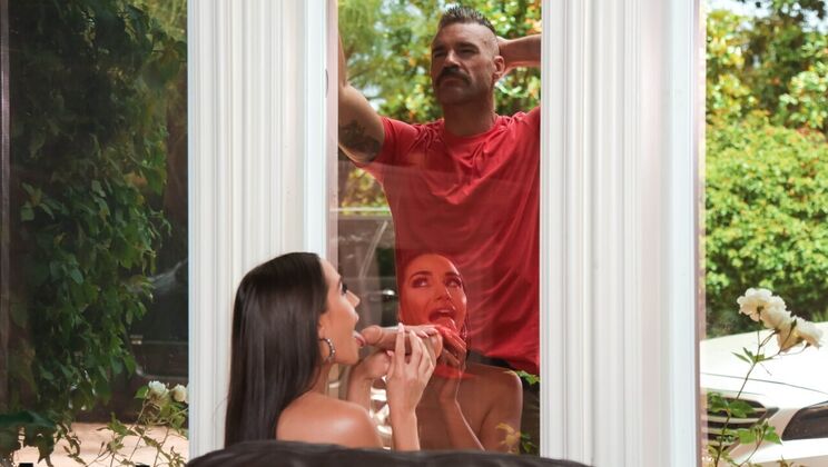 Desiree's Enhanced Body Gets Spanked