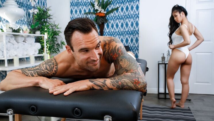 Jade Kush and Alex Legend in a Wet Fucking Session