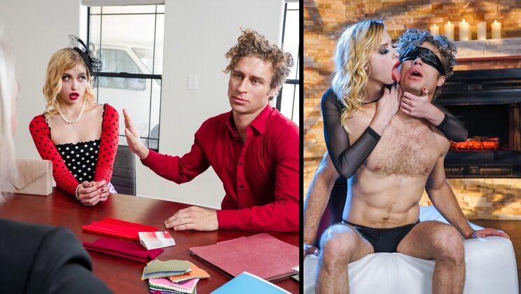 Blonde Babe, Blowjob Star