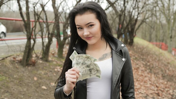 Reverse Cowgirl with Lady Zee's Small Tits