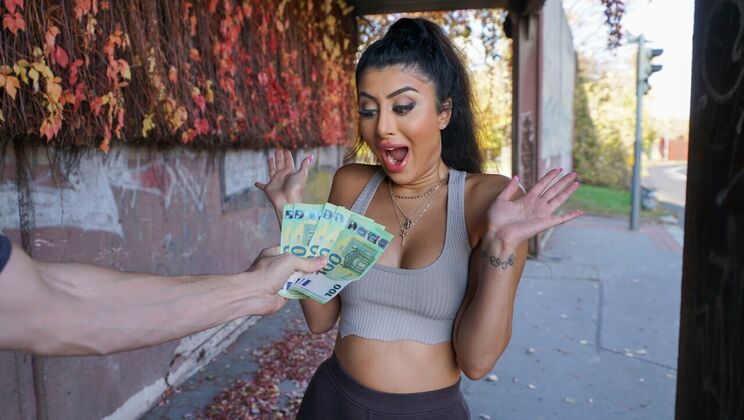 Handjob and Blowjob from Marina Maya