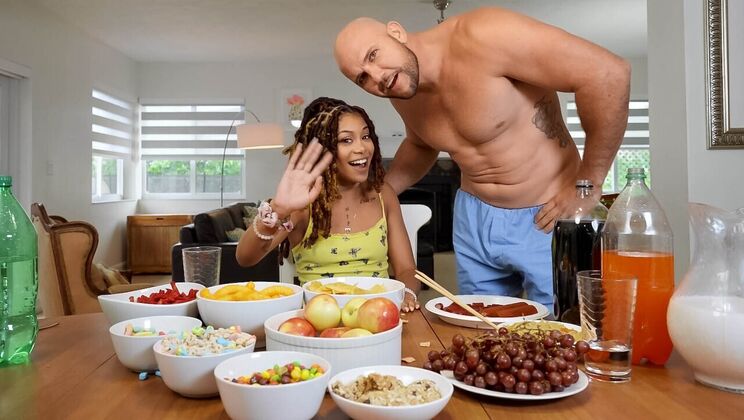 Jeni's Pussy Licking and Spanking