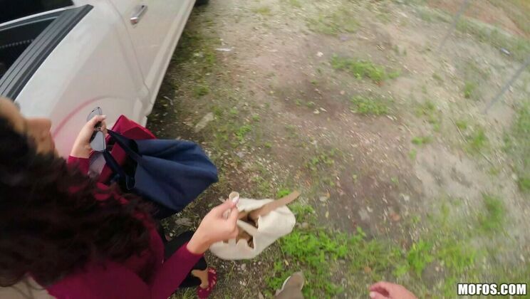 She Drops Her Luggage for a Ride