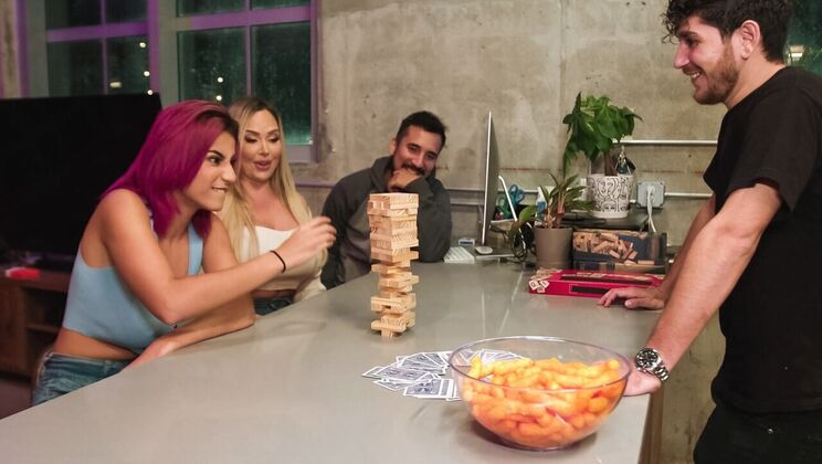 Lesbian Spanking and Face Sitting with Callie and Roxie