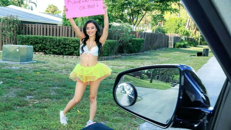 Outdoor Fucking with Ebony Babe