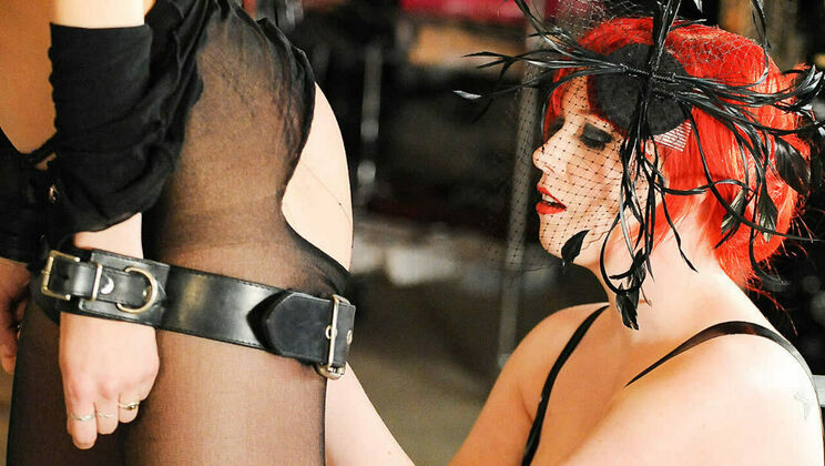Mistress Irony's Blindfolded BDSM