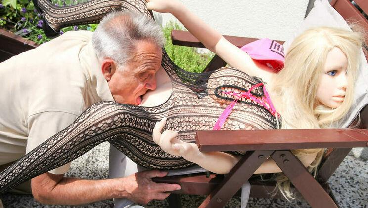Lonely Old Man and Sex Doll Encounter