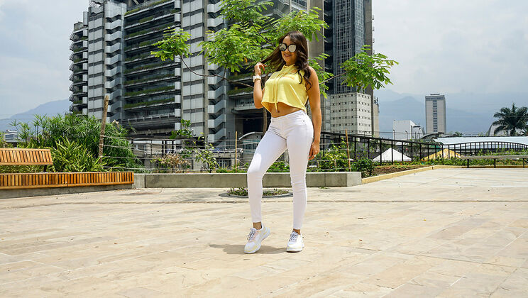 Young Latina Ladies in Shades Get Fucked