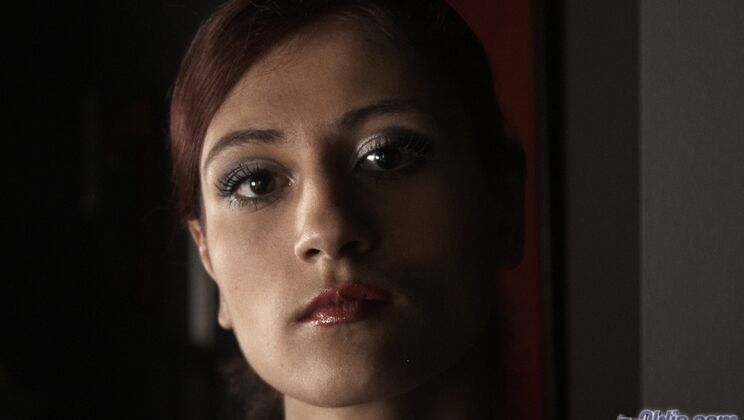 Desperate Redhead in Stockings