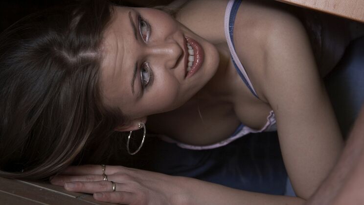 Rebecca Contreras Takes Big Cock Deepthroat