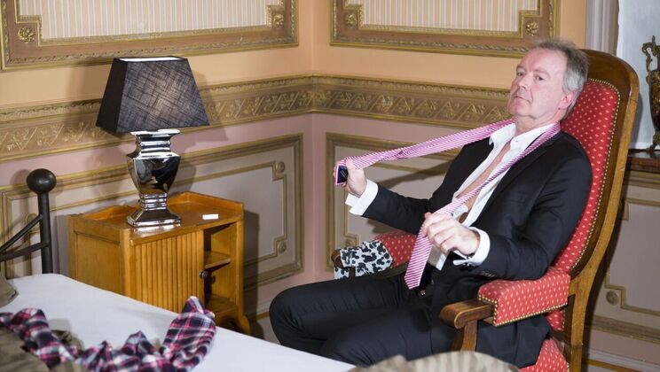 Young Brunette Sucks Big Cock