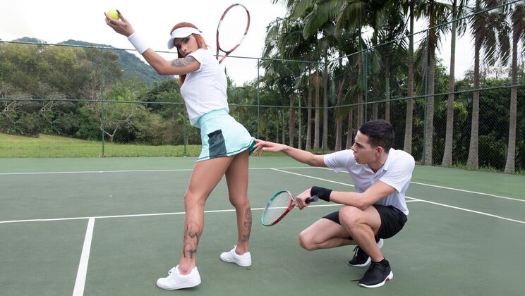 Outdoor Tennis Turns into Anal Frenzy