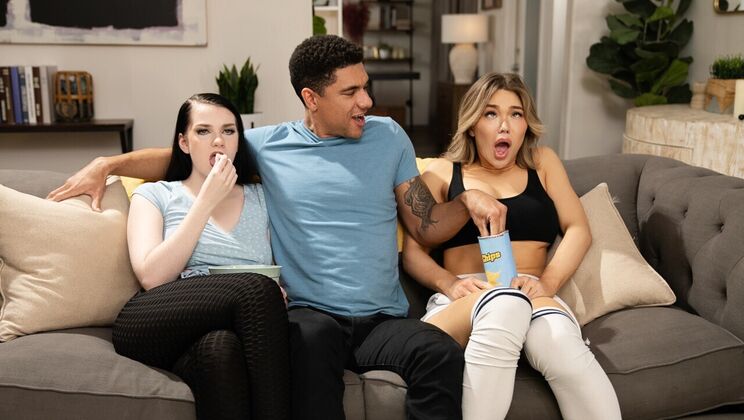 Blonde Bombshell Fucks Andre