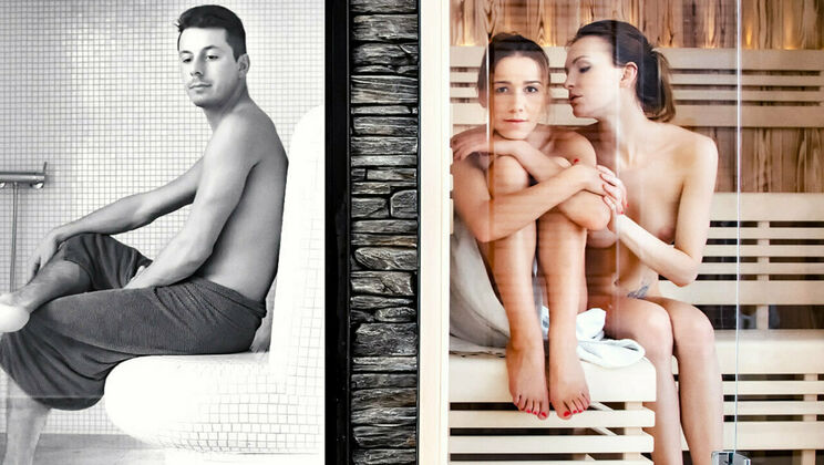 Kissing and Caressing: Beautiful Lesbians Unite