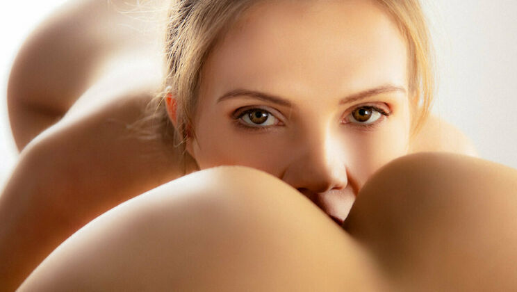 Close Up Lesbian Love with Stacy Cruz