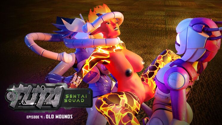 Futa Warriors Heal Old Wounds with Sex