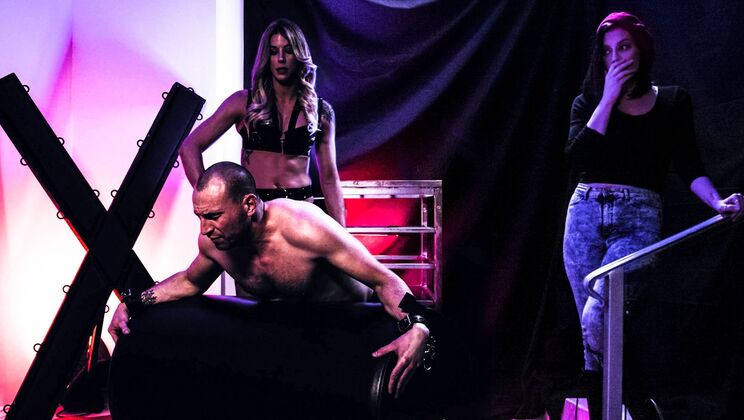 Natural Big Tits and Femdom Fun