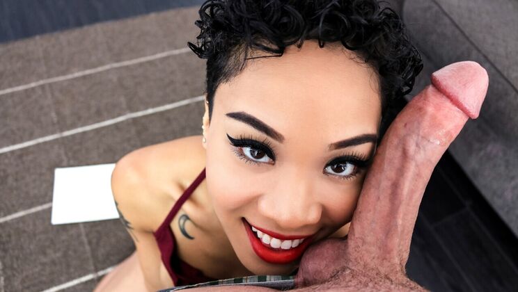 Bad Boyfriend Fucks Shaved Asian Pussy