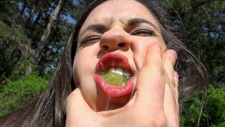 Tits Out: Busty Girl's Outdoor Fun