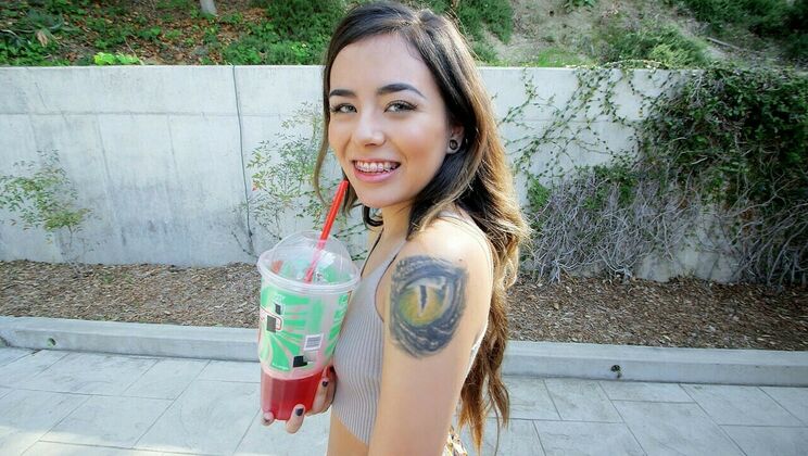 Young Latina Girl Gets Filmed