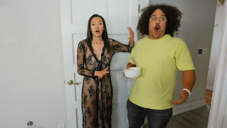 Krissy Lynn and Small Hands in a Steamy Encounter